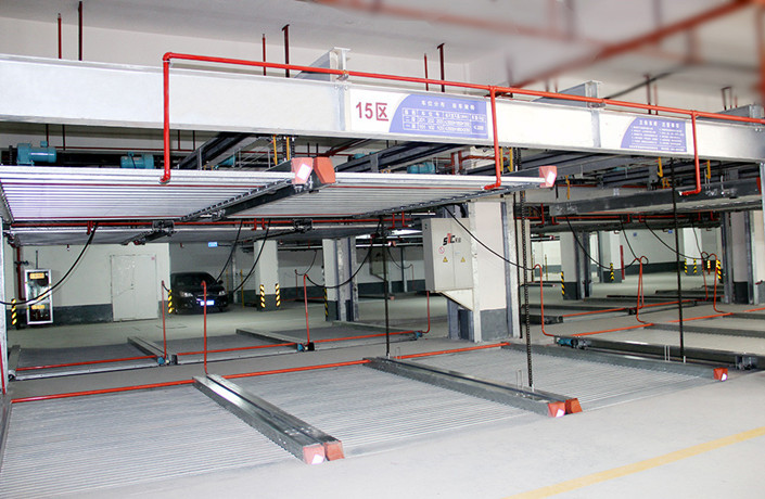 汽車立體車庫雙層機械車位-升降橫移式 汽車立體車庫雙層機械車位-升降橫移式